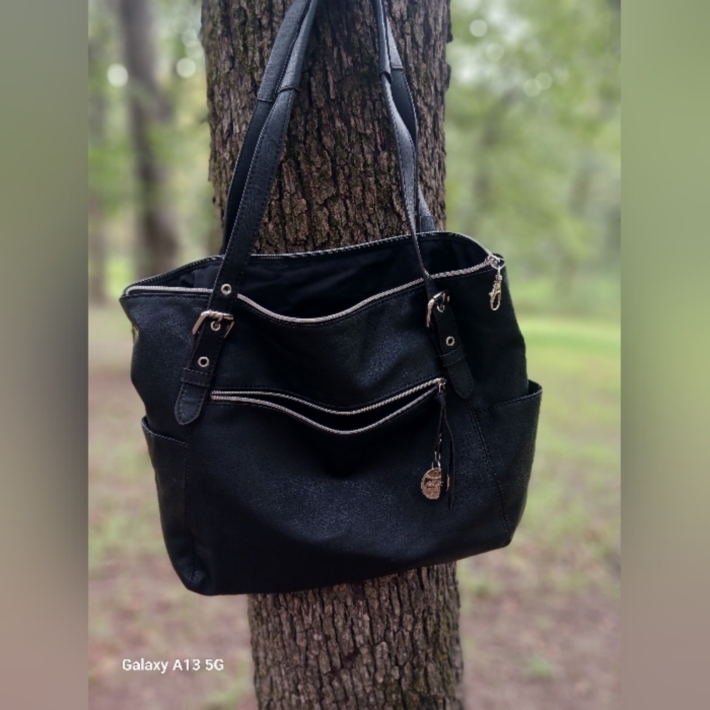 Relic Black Crossbody Bag